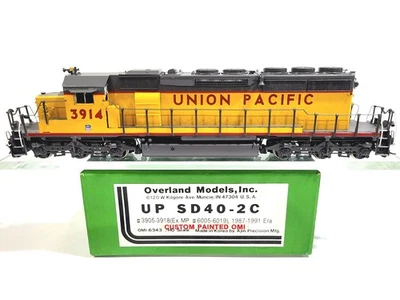 Overland OMI UP EMD SD40-2C Union Pacific #3914 HO Brass Model #6343.1 - Image 1 of 4