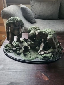 Sideshow Weta The Stone Trolls Environment Lord Of The Rings Herr Der Ringe - Bild 1 von 15