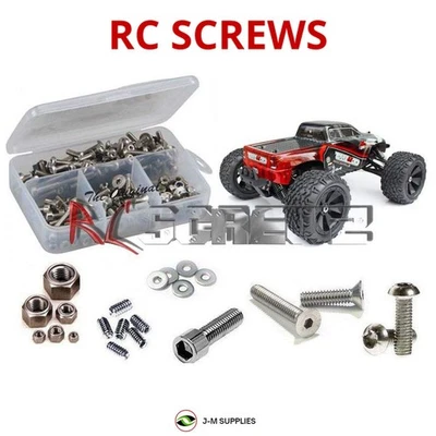 RCScrewZ Stainless Screw Kit rcr022 for RedCat Racing Terremoto 1/8th MT | KIT - Image 1 of 4