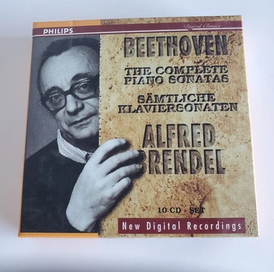 Beethoven: The Complete Piano Sonatas - Alfred Brendel 10 CD Set Box - Image 1 of 4