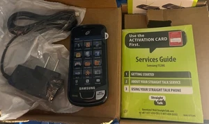 Samsung T528G - Tracfone, In original packaging, Black, RARE, In Box, 👀 Info - Picture 1 of 2