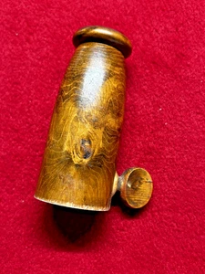 Wooden Pepper Mill Grinder Approx 4" Wood Mechanism Handmade - Picture 1 of 5