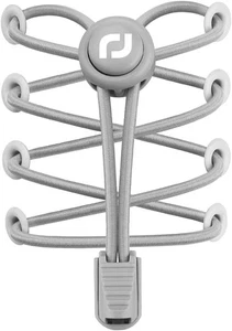 RJ-Sport Tieless Elastic Shoe Laces - Heavy Duty No Tie Number 005 - Grey - Picture 1 of 6