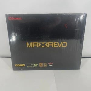 Enermax MaxRevo 1350W, 12V Multiple Rail, 80 Plus Gold Full Modular ATX Power - Picture 1 of 6