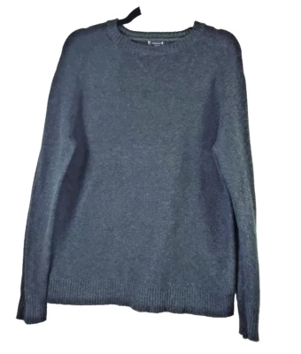 Smartwool Womens Large Sweater Merino Wool Crew Neck Green Outdoor Hiking  - Image 1 of 4