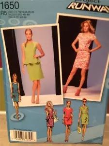 Simplicity Sewing Pattern 1650 Ladies / Misses Dress Dresses Size 14-22 Uncut - Bild 1 von 3