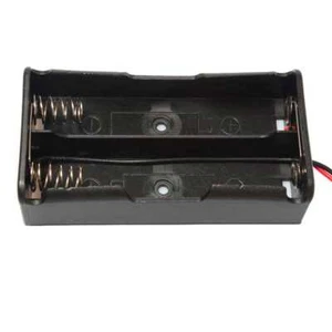 Porta Pilas para 2 Baterias Tipo Li-Ion 18650 Porta Pila 3.7V Paralelo 1S2P DIY - Imagen 1 de 4