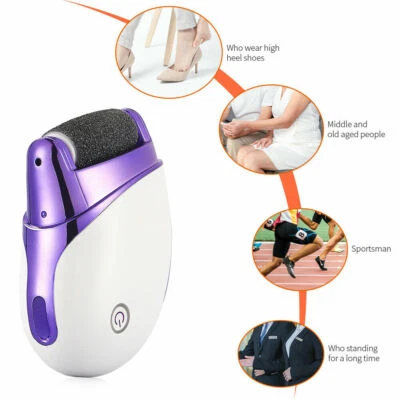Electric Callus Dead Skin Remover Foot Exfoliator Grinder File Pedicure Machine - Image 1 of 4