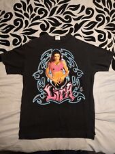 Vintage Rare Lita WWE-WWF Black Xtreme Beauty Size M Double Sided T-Shirt