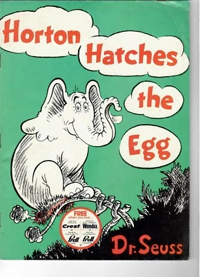 Horton Hatches the Egg by Dr. Seuss (Random House, 1968) paperback promo book - Image 1 of 4