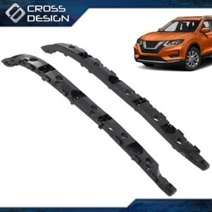 Fit For 2014-2017 2018 Nissan Rogue Left & Right Rear Bumper Brackets Retainers - Picture 1 of 9