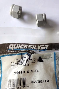 Mercury Quicksilver Nut NOS 11-826710 13 Qty. 2 (L-6874) - Picture 1 of 1