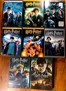 HARRY POTTER FILM COLLECTION, DVDs, 8 Film Set - Picture 1 of 6