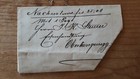 Alt-Brief von Rheineck nach Oberlangenegg Fragment Teilinhalt 1876