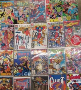 New Mutants 87 93 98 100 1st Cable Deadpool Lot Avg Gambit - Bild 1 von 5