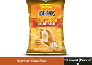 NEW HotHands Hand Warmers 10 Pair Value Pack 1 - Picture 1 of 4