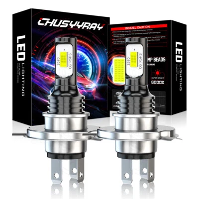 2 Super LED bulb for Honda 2003-2022 Ruckus 50 NPS50 Scooter Headlight WHITE KIT - Image 1 of 4