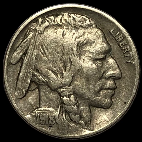 1918 D Buffalo Nickel  #E9545 Cover
