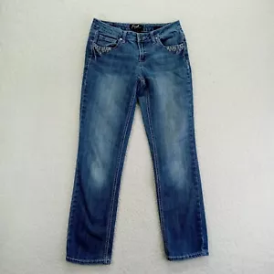 Jeans Earl Jean donna 27x28* gamba dritta lavaggio medio denim - Foto 1 di 11