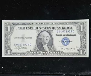 1935 A $1 dollar Silver Certificate note uncirculated - Picture 1 of 6