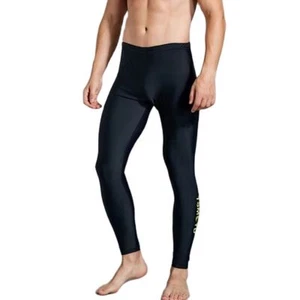 Rash Guard Pants Quick Dry Yoga Tight Pants Swimming Surfing Diving - Picture 1 of 17