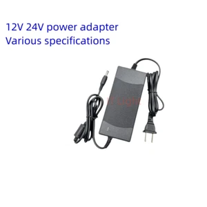 DC 12V 24V/1A/ 2A/3A/5A/6A , 5.5mm x 2.5mm Center Positive Power Adapter Charger - Picture 1 of 11