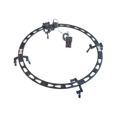 SHOOTVILLA Curve-360 Motorized Curved Electronic Video Camera Slider with Remote - Image 1 of 4