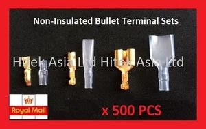 3.9mm Female & Male & Double Female Japanese Bullet Connectors - 500pcs - Picture 1 of 1