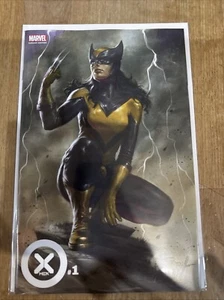 Cómics de X-Men 1 raro Lucio Parrillo Devil Dog edición comercial limitada 800 Nm+ X-23 - Imagen 1 de 3
