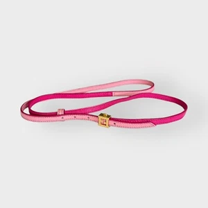 Authentic Fendi Bracelet Thin Light Pink and Pink Classic Clasp Logo - Picture 1 of 10