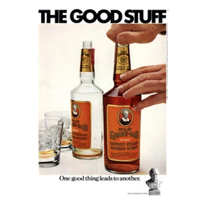 1972 Old Grand Dad Whiskey: Good Stuff One Good Thing Vintage Print Ad - Picture 1 of 1