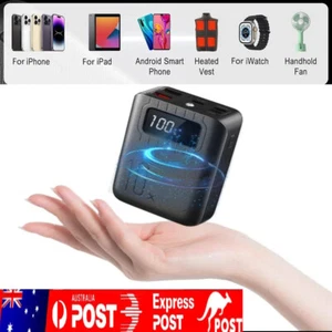 99000000mAh Magnetic Power Bank Fast Wireless Charger Mini External Battery - Picture 1 of 8