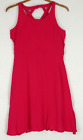 18 and EAST Womens Coral Pink Sleeveless Fit & Flare Dress Size 12 NEW