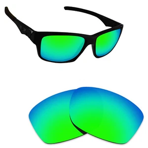 Hawkry Polarized Replacement Lenses for-Oakley Jupiter Carbon Emerald Green - Picture 1 of 3