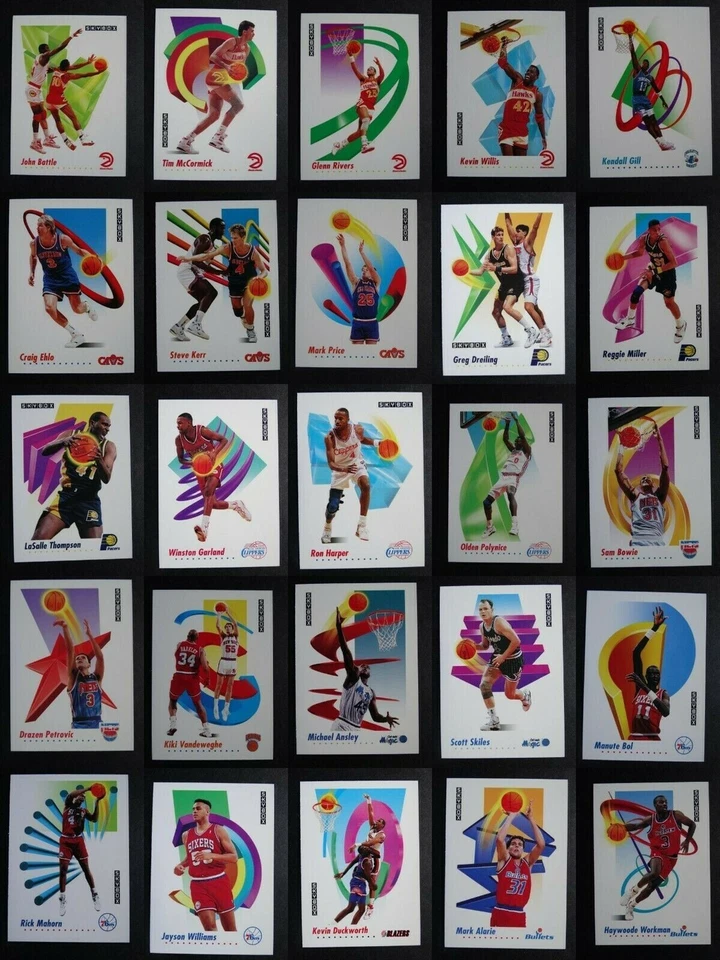 1991 Skybox NBA Basketball Cards #201-#250 - PICK YOUR CARD - Image 1 of 1