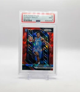 2018 Panini Prizm Red Ice Hamidou Diallo PSA 9 • Thunder - Picture 1 of 4