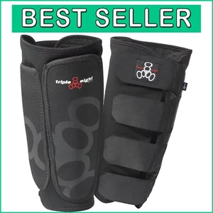 Small Black ExoSkin Shin & Whip Guard - Ultimate Protection for BMX Riders - Picture 1 of 7