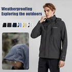 Men's And Women's Thin Waterproof Outdoor Jacket Single Layer Hooded Cardigan Ru