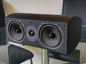 Wharfedale Diamond 9 C Nero Altoparlante Centrale di Alta Qualità Bi Cablaggio - Foto 1 di 8