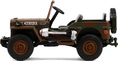 1942 Willys Jeep MB 1st Canadian Tank Brigade Three Rivers Regiment England 1/64 - Image 1 of 4