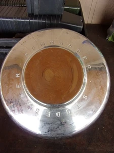 Studebaker Commander Chrome Dog Dish Hubcap - Picture 1 of 2
