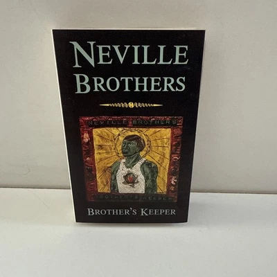 NEVILLE BROTHERS BROTHER'S KEEPER CASSETTE ALBUM Bayou Funk, Soul 1990 03a - Image 1 of 3