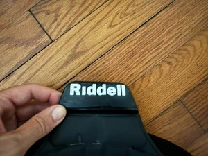Riddell SpeedFlex Football Helmet Front Bumper w/ pad Adult Large XL Black OUT - Picture 1 of 3