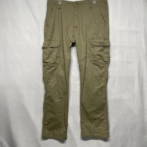 Wrangler Cargohose Herren 34X34 Khaki Relaxed Fit Stretch Baumwolle Sehr guter Zustand - Bild 1 von 12
