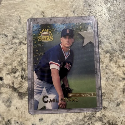 1997 Topps Stars Carl Pavano #109 Top Prospects Boston Red Sox - Image 1 of 2