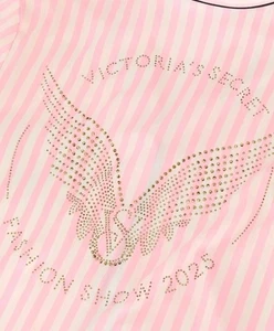 Victoria's Secret Fashion Show 2025 Large Regular Satin Sparkle Long Pajama Set - Picture 1 of 6