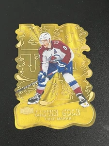 2024/25 UD Skybox Metal Universe Cale Makar Liquid Gold SSP #25 - Picture 1 of 4