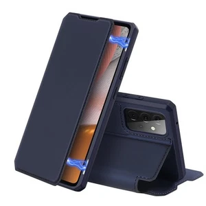 Custodia Portafoglio DUX DUCIS Skin X Samsung Galaxy A72 Blu - Zdjęcie 1 z 12