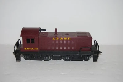 MARX "O" AT&SF SANTA FE #1998 S-2  SWITCHER w/ THE MARX DIESEL ROAR SOUND - Image 1 of 4