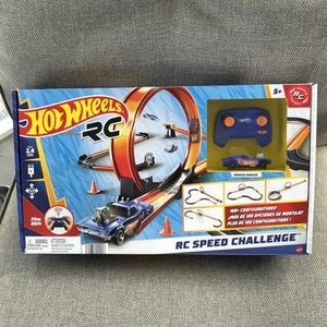 Hot Wheels RC Speed Challenge Playset pista radiocomandata scala 1:64 - Foto 1 di 2